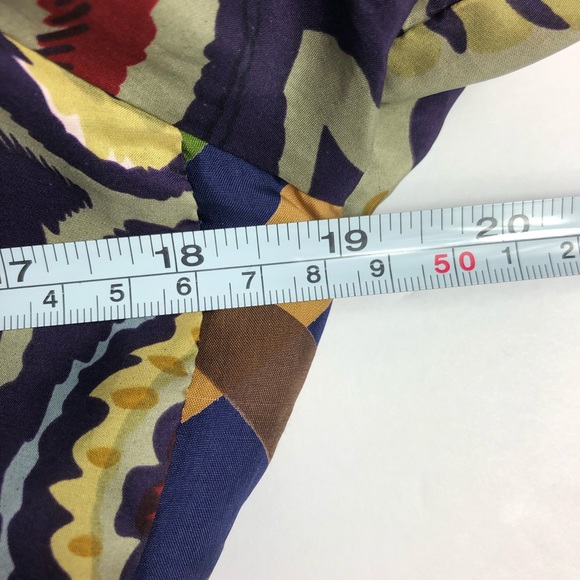 SOLD Johnny Was Silk Tunic Top - Picture 3 of 6